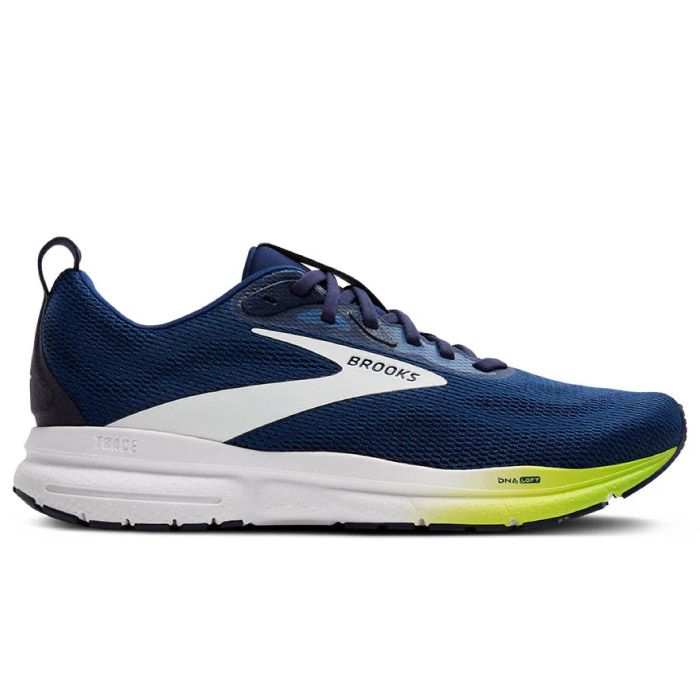 BROOKS ブルックス ランニングシューズ トレース4 メンズ ジョギング マラソン ウォーキング ネイビー BRM4523-NB
