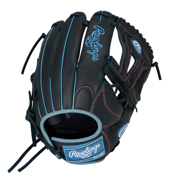 Rawlings ローリングス 野球グローブ グラブ ソフトボール用 レディースフィット HYPER TECH R2G 右投げ用 内野手用 ネイビー サイズ11.75 GS5FHTR35