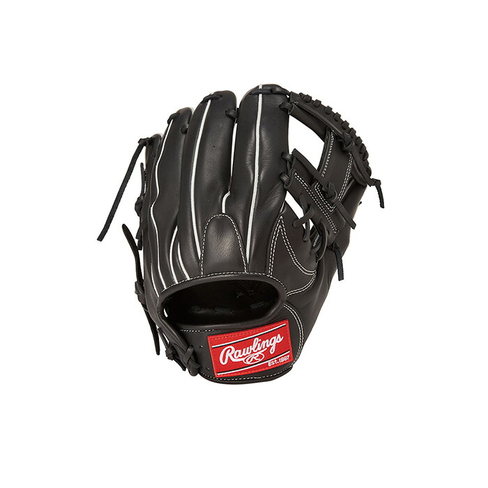 Rawlings ローリングス 野球グローブ 軟式 HYPER TECH R2G 内野手用 サイズ 11.5 ブラック GR5HT934FS