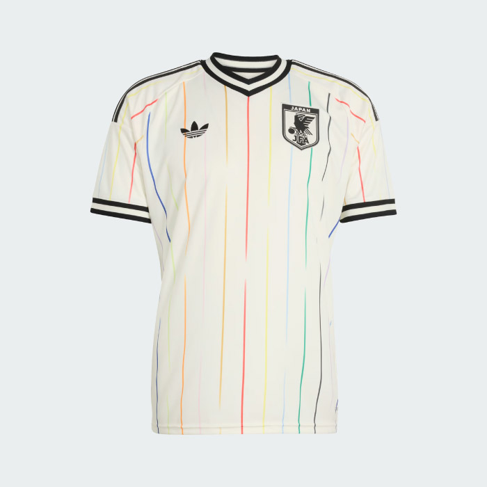 サッカー日本代表 2026 アウェイ レプリカ ユニフォーム スリムフィット メンズ レディース adidas アディダス Off White / Black KLG77-JN1872