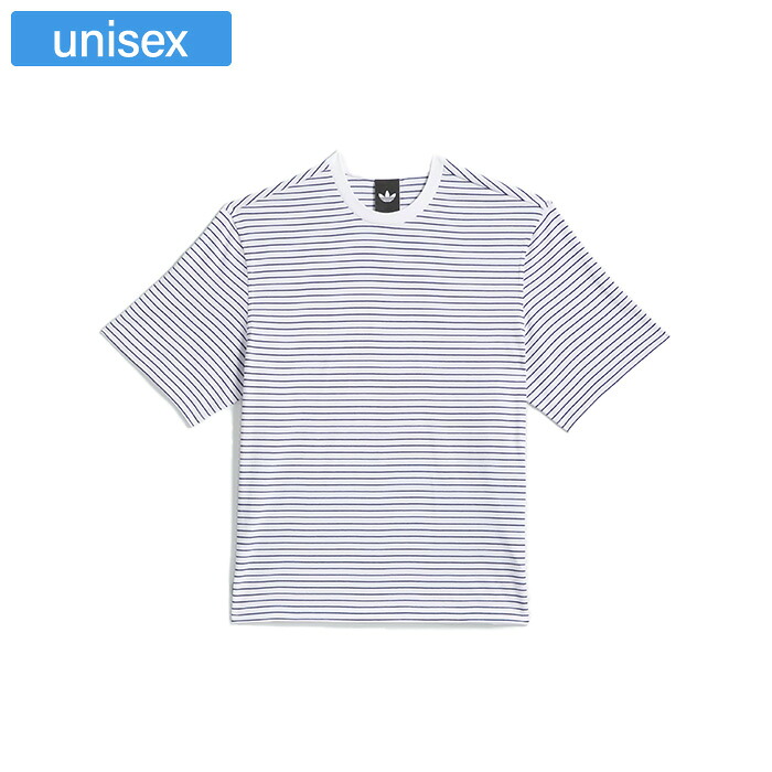 adidas アディダス トップス スケートボーディング ヤーンダイ 半袖Tシャツ ホワイト/ブルー KC6291｜太陽スポーツ Trip店