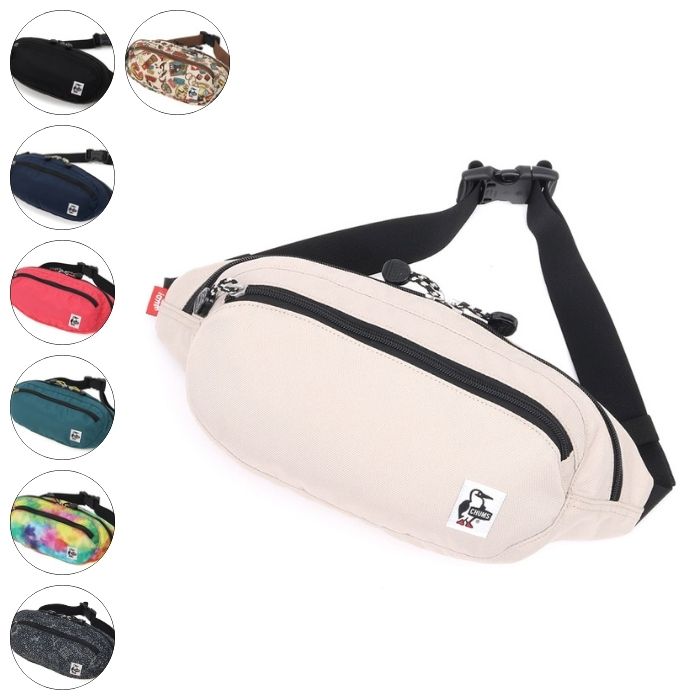CHUMS チャムス RECYCLE SMALL OVAL WAIST PACK リサイクルスモールオーバルウエストパック ボディバッグ ウエストポーチ 4L CH60-3969