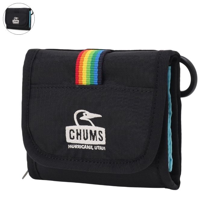 CHUMS チャムス SPRING DALE MULTI WALLET スプリングデールマルチウォレット 二つ折り財布 定期入れ キーケース CH60-4104