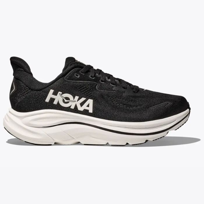 HOKA ホカ ランニングシューズ メンズ M CLIFTON 10 クリフトン 10 レギュラー ブラック/ホワイト 1162030