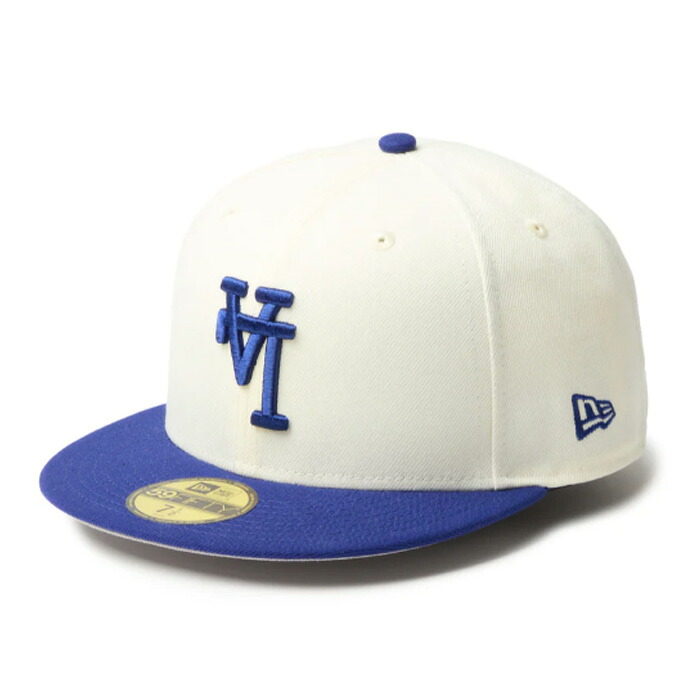 NEWERA ニューエラ キャップ 59FIFTY MLB Upside Down ロサンゼルス・ドジャース クロームホワイト ダークロイヤル サイズ7 1/2 14745160