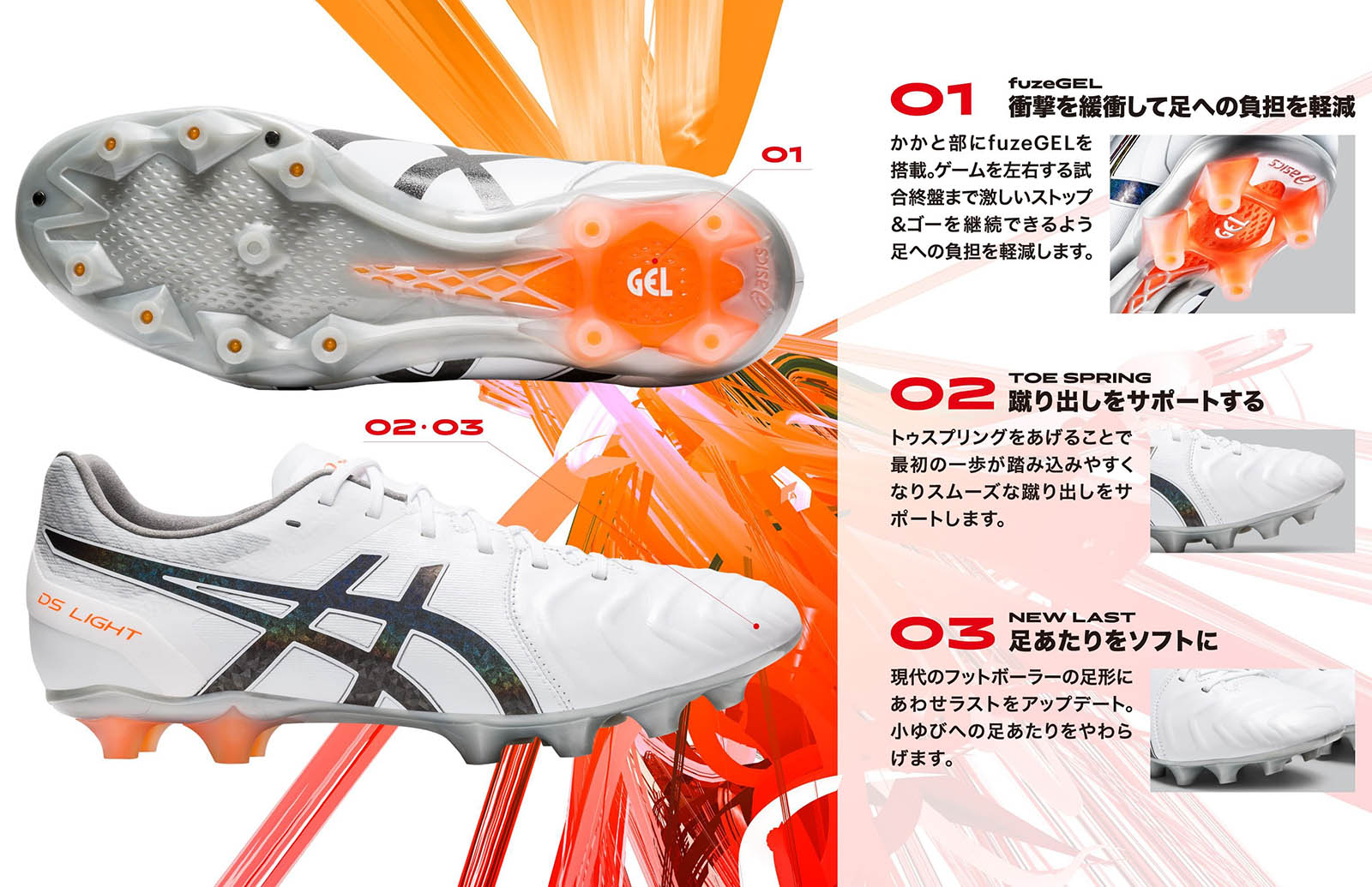 Asics アシックス Ds Light サッカースパイク 年春夏 カンガルー表革 White Black 1103a016 100 Butlerchimneys Com