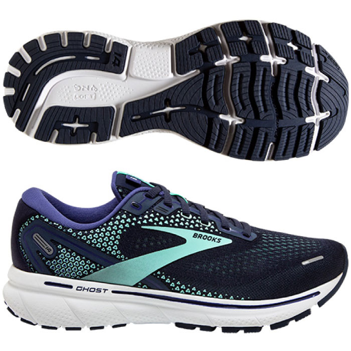 定番の冬ギフト BROOKS ブルックス Ghost14 ゴースト14 レディース ランニングシューズ 2022年春夏 ネイビー BRW3562  fucoa.cl