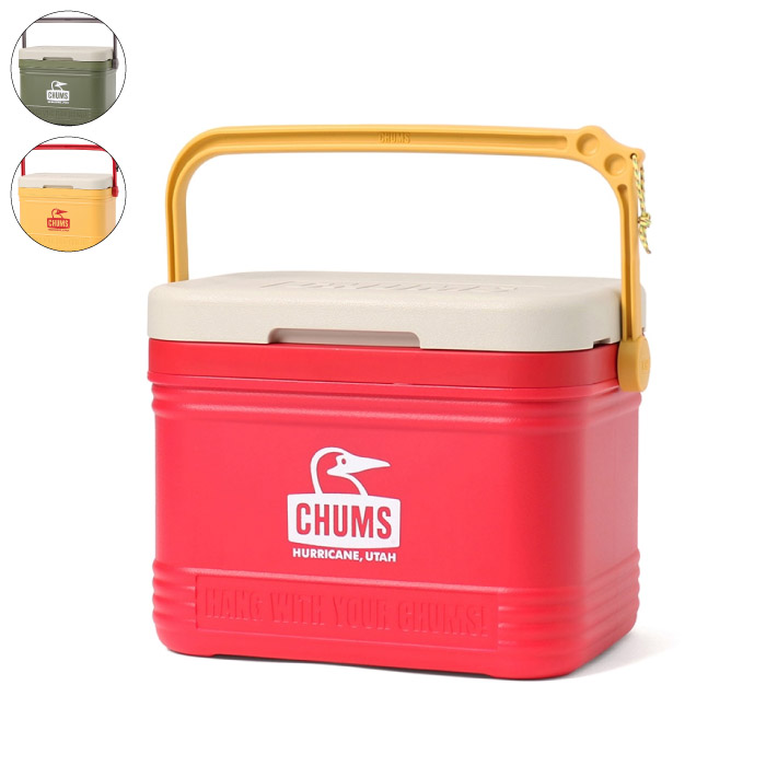 CHUMS - チャムス スチールクーラーボックス 54L 【カーキ色】 CHUMS (チャムス) クーラーボックス オリーブ スチールクーラー
