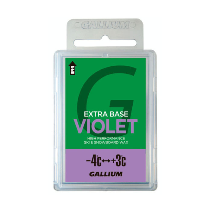 市場 GALLIUM BASE スキー VIOLET 100g スノーボード用ベースワックス ホットワックス ガリウム EXTRA