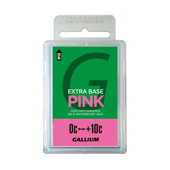 市場 GALLIUM 100g スノーボード用ベースワックス EXTRA ホットワックス ガリウム BASE PINK スキー