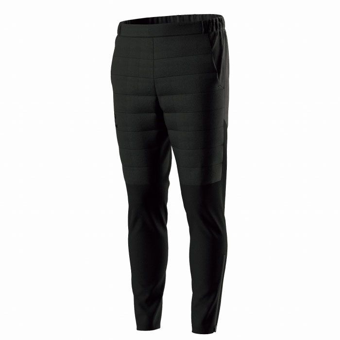 hummel ヒュンメル ESSENCIAL FIELD PANTS ウィンドブレーカーパンツ ロングパンツ トレーニング 中綿 2024年秋冬 ブラック HAW2168P|太陽スポーツ Trip店