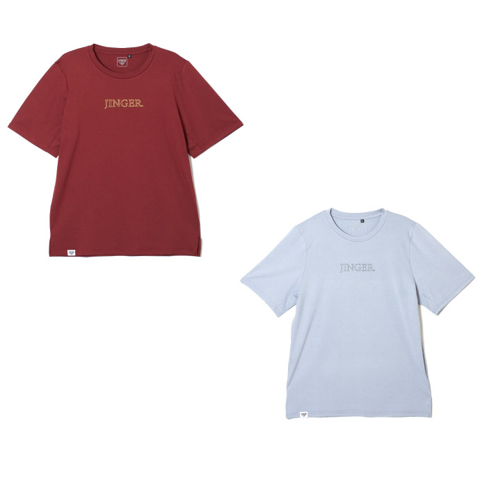 【楽天市場】JINGER ジンガー メンズ ランニングTシャツ 半袖 ショートスリーブ 2024年秋冬 2カラー JM-1035：太陽スポーツ