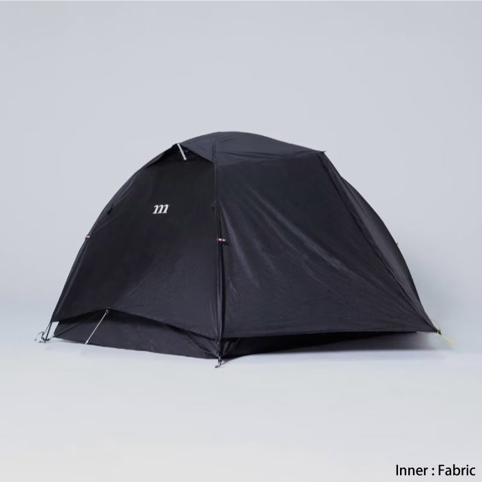 muraco ムラコ RAPIDE X1-2P BLACK Fabric ラピードエックスワン 山岳 テント 2人用 耐水圧2,500mm 1,850g キャンプ 登山 ブラック MTE1230030