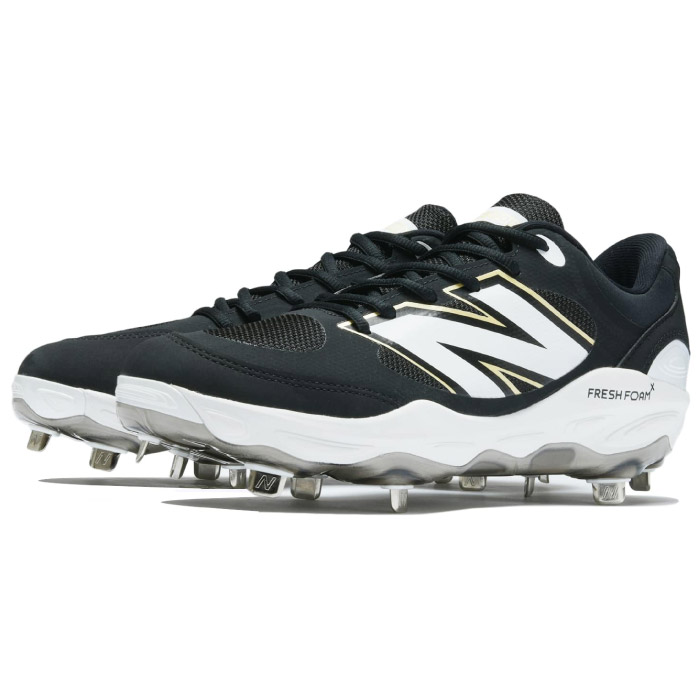 NEW BALANCE ニューバランス 3000 v7 Metal BK7 2E 野球 スパイク 金具埋込 樹脂底 2024年秋冬 ブラック L3000BK7|太陽スポーツ Trip店