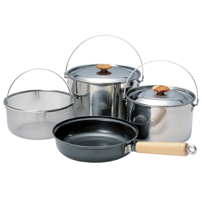 楽天市場】スノーピーク フィールドクッカー Pro.1 鍋セット 調理器具