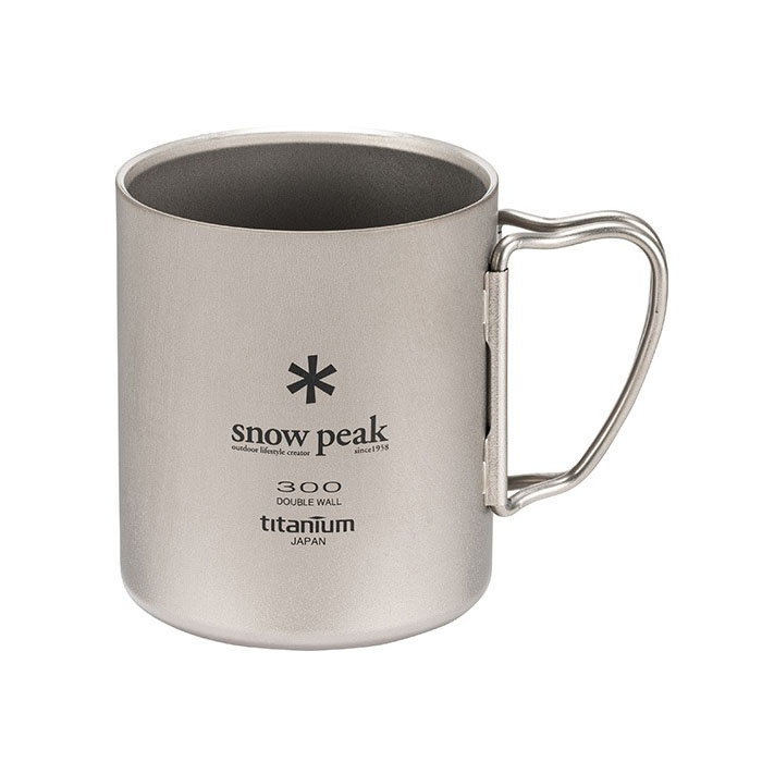 楽天市場】スノーピーク snow peak チタンダブルマグ300 MG-152