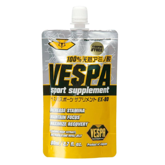 【楽天市場】VESPA ベスパ EX-80 1本 80ml 100%天然アミノ酸飲料 サプリ スズメバチ抽出液 マラソン トレイルラン