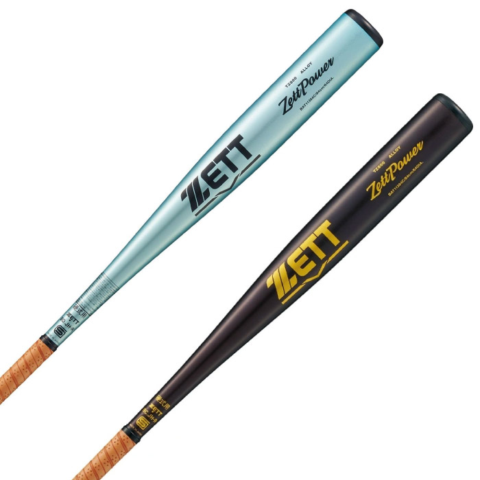 ZETT ゼット 一般 硬式 金属バット ゼットパワー 84cm 高校野球 ミドルヘッドバランス 超々ジュラルミン BAT11384C