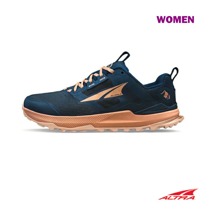 【楽天市場】アルトラ ローンピーク 8 ネイビー/コーラル ウィメンズ ALTRA LONE PEAK 8 -Navy/Coral
