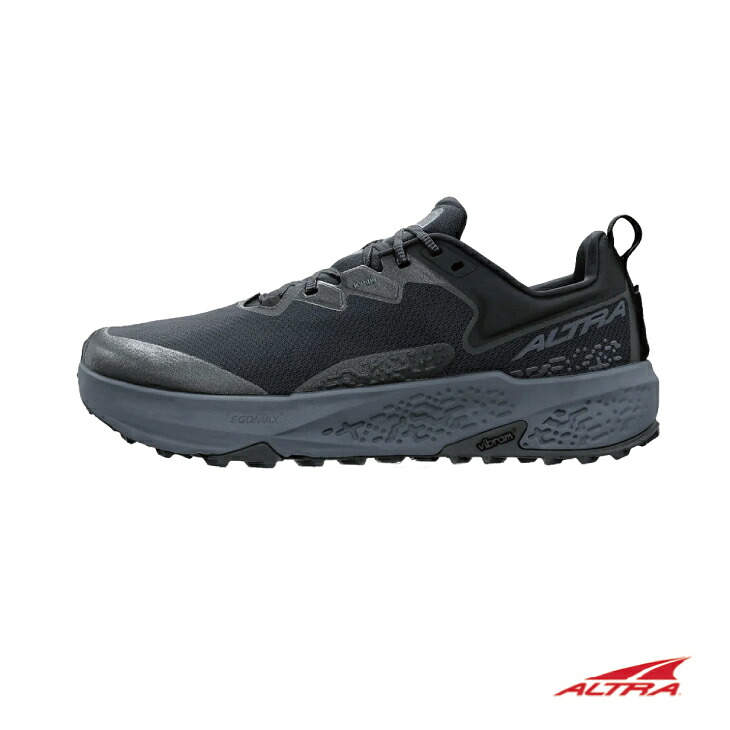 ALTRA アルトラ TIMP 6 M - Black/Black ティンプ 6 Men - ブラック/ブラック メンズモデル トレイルランニング ハイキング