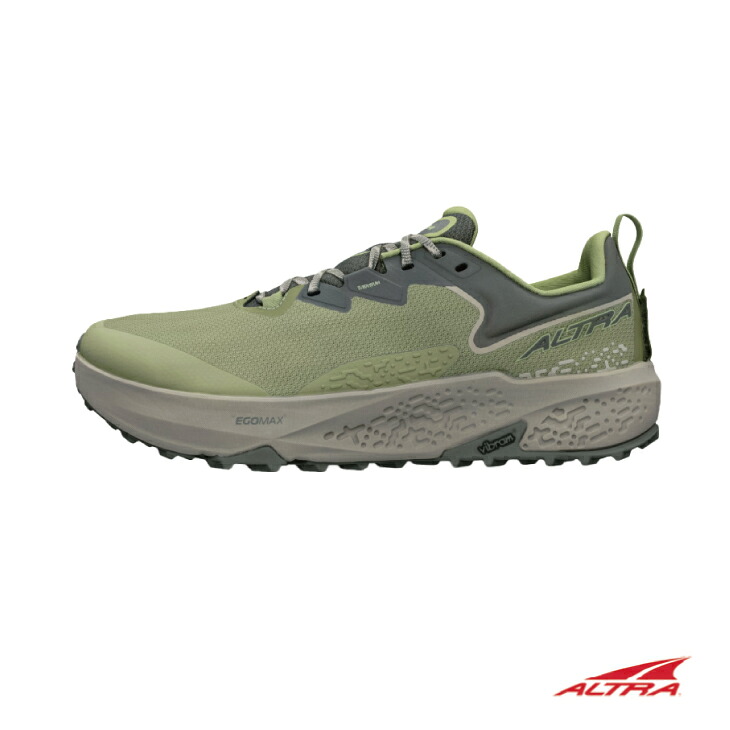 ALTRA アル虎 TIMP 6 M - Dusty Olive ティンプ 6 Men - ダスティオリーブ メンズひな形 トレイル駈けっくら 山歩き