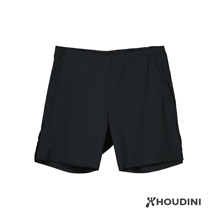HOUDINI フーディニ Ms Pace Light Shorts True Black メンズ ペース ライト ショーツ トゥルーブラック ショートパンツ