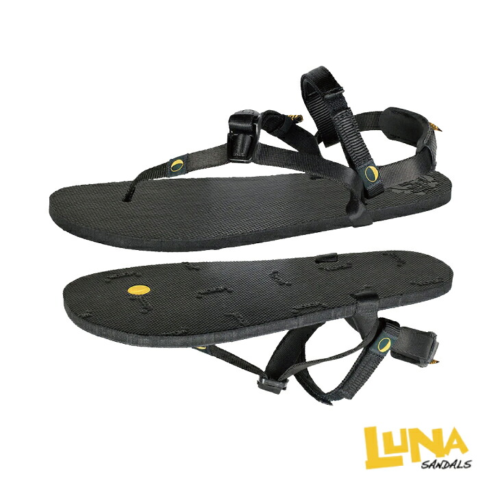 LUNA SANDALS ルナサンダル Venado 2.0 Black べナード2.0 ブラック スポーツサンダル ランニング｜太陽と山 野外道具店