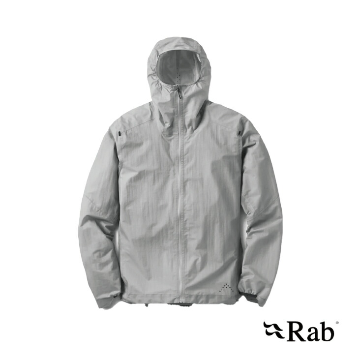 Rab ラブ Phantom Jacket - Light Zinc ファントム ジャケット - ライトジンク レインジャケット