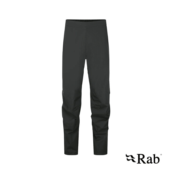 Rab ラブ Men's Downpour Mountain Waterproof Pants Black ダウンポア マウンテン 防水パンツ ブラック メンズモデル ロングパンツ
