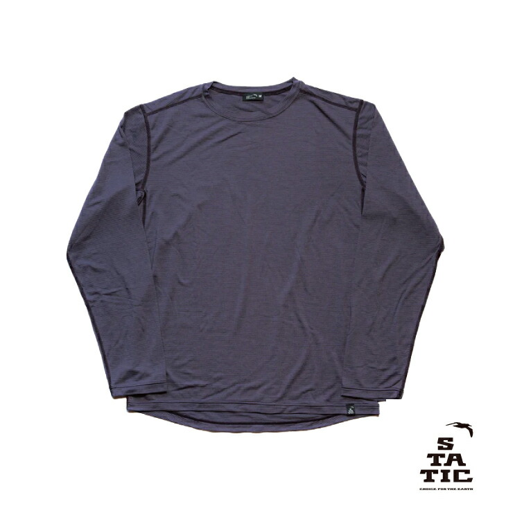 STATIC スタティック All Elevation L/S SHIRTS M's Sugilite オールエレベーション ロングスリーブシャツ スギライト メンズモデル S～XLサイズ