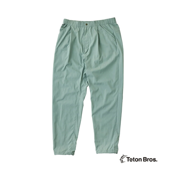 Teton Bros. ティートンブロス Journey Pant (Genderless) - Grayish Green ジャーニー パンツ ジェンダーレスモデル - グレイッシュグリーン