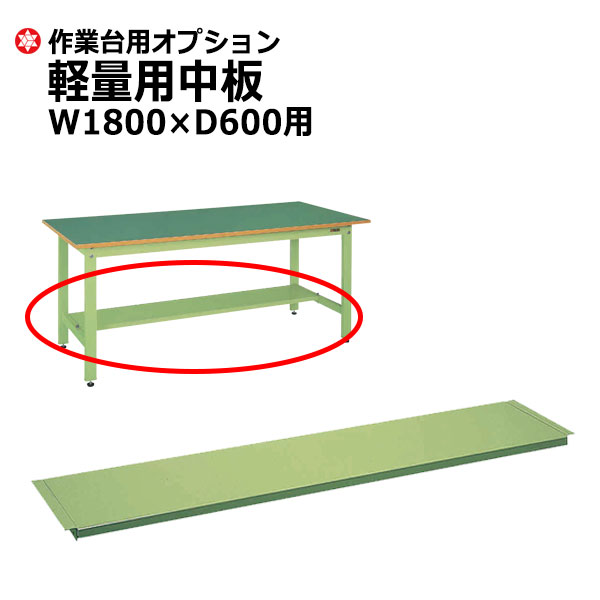 【引き換え証あり】SAKAE やり方台 軽さ専用 中板 W1800×D600用 緑であること SK-CKK-1860N 【貨物輸送無料 車上乗り合い船品 返品不可】【人間宅送りとどける不可】