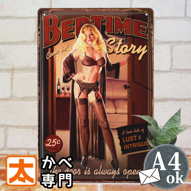 【楽天市場】【現品限り】 ブリキ看板e セクシーガールbt ポスター インテリア sexy トップレス BAR お酒 赤ワイン キャバレー ...