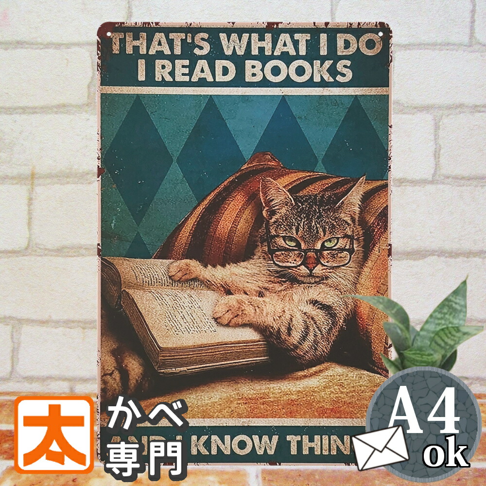 楽天市場】ブリキ看板 s 猫 ポスター 変化の術 ネコ 絵 アートパネル