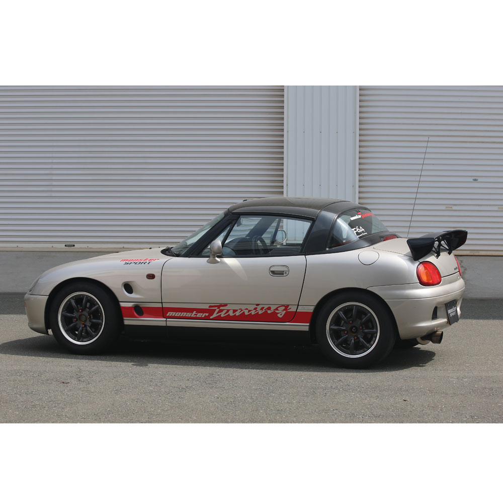 カプチーノea11r Ea21r用パーツを多数取り揃え モンスタースポーツのタジマ直営ショップでぜひお求めください Gtウイング 小型カメラ モンスタースポーツ ゴープロ カプチーノ Ea11r Ea21r 用gtウイング マウント 要別途特別運賃 個人宅配送 タジマストア 店
