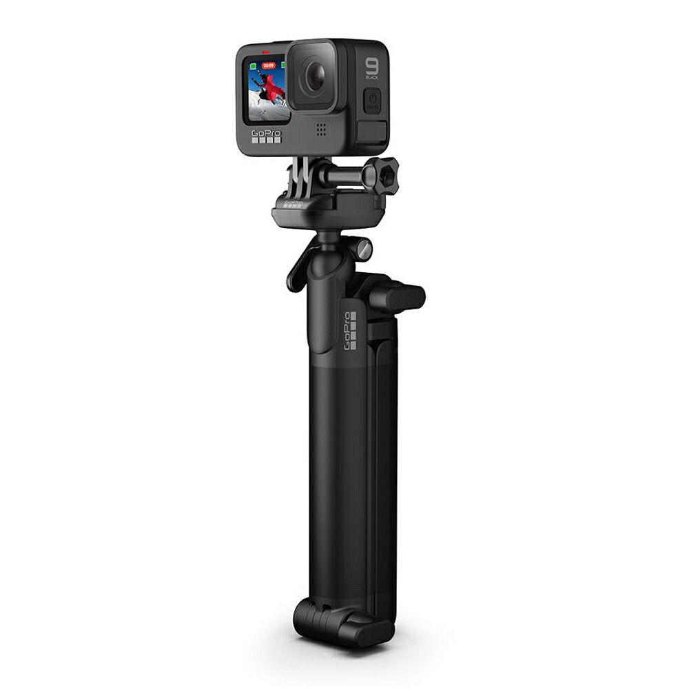 GoPro純正アクセサリー GoPro 3-Way ハンドル ブイログ 自撮り棒