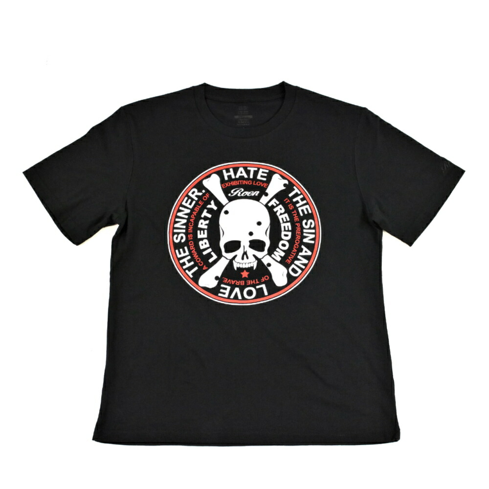 楽天市場】Roen ロエン Tシャツ スカル メンズ クルーネック