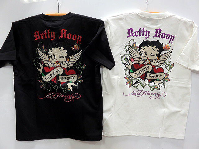 BETTY BOOP X Ed Hardy 半袖プルオーバー エド・ハーディー edhardy ベティ