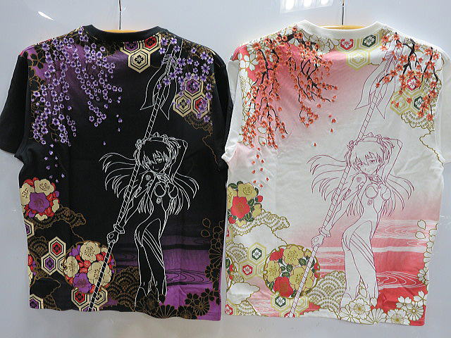 エヴァンゲリヲンＸ錦共同研究 半袖Ｔシャツ アスカ EVA×NISHIKI