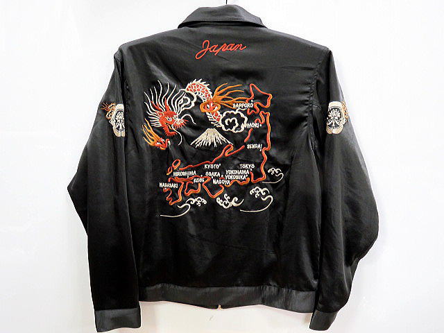 楽天市場】絡繰魂 フェイクレザー ライダースジャケット 253516 菊と龍