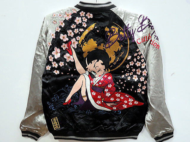 楽天市場】BETTY BOOP X 絡繰魂 粋 BETTY蝶乱舞 総刺繍