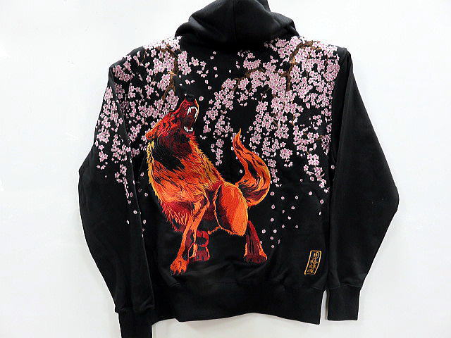 楽天市場】絡繰魂 頂 龍神ノ頂 総刺繍パーカー カラクリ魂 ITADAKI