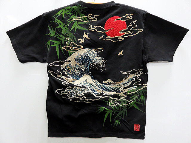 絡繰魂　半袖Tシャツ　北斎　カラクリ魂