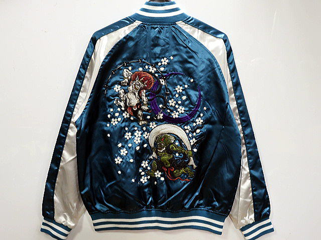 日本 90s History スカジャン 風神 限定版 別珍　unisex 日本 90s History スカジャン 風神 限定版 別珍 unisex