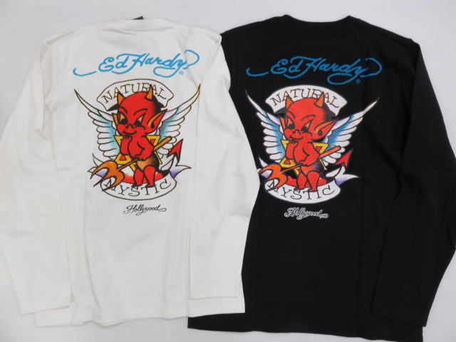 楽天市場 エド ハーディー 長袖tシャツ デビルプリント Ed Hardy Devil コンビニ受取対応商品 Takafuku 1915 楽天市場店