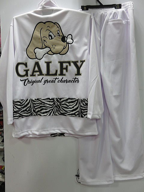 GALFY ガルフィー ゼブラ柄うつり変わりプルオーバー上下仕掛ける【＊代引不可商いもの＊】