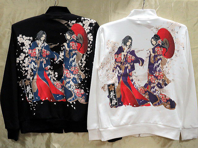楽天市場】抜刀娘 白兎十六夜 ジップアップ ジャージブルゾン 絡繰魂