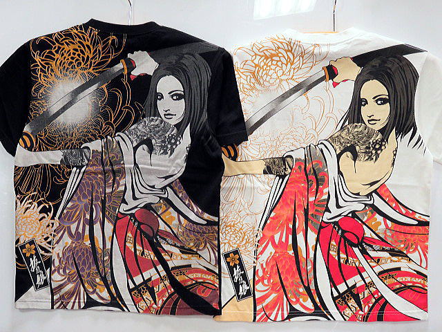 楽天市場】抜刀娘 半袖Tシャツ 一華 出陣 絡繰魂 : takafuku 1915 楽天