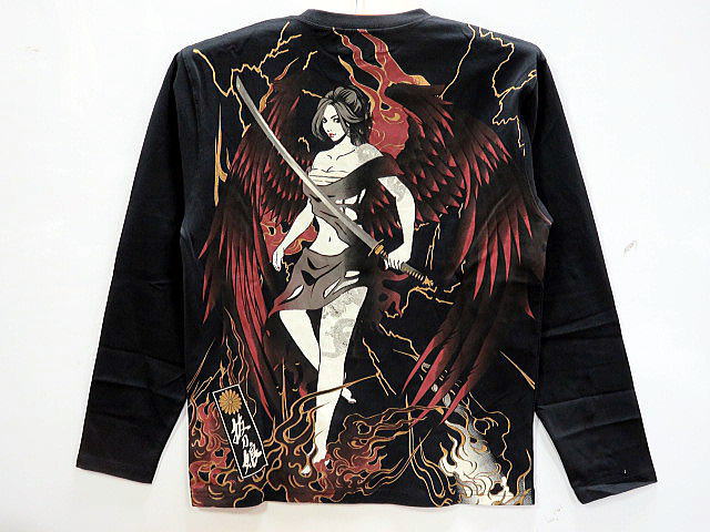 抜刀娘 長袖Tシャツ 穂乃花 悪魔降臨　絡繰魂