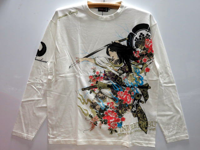 楽天市場】抜刀娘 絡繰魂 和柄 つなぎ 三人衆天下布武 オールインワン